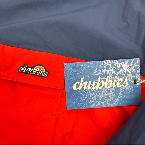 Chubbies The Understatement Reversible Jacket Snap Pullover Fleece Winter Print - Picture 10 of 12